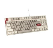 MageGee MK-STAR wired keyboard (retro white-gray)