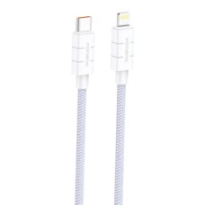 Cable USB-C do Lightning Foneng XS02 PD27W, 1.2m (fioletowy)
