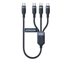 Multi-function USB to USB-C 2x Lightning Micro Joyroom Cable S-A18