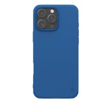Case Nillkin Super Frosted Shield Pro Magnetic iPhone 16 Pro (niebieski)