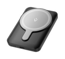 Vention FHSB0 5000mAh 20W magnetic powerbank+ USB-A to USB-C cable (black)
