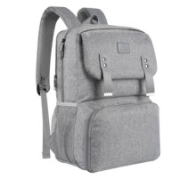 Laptop Backpack / Lunch Bag 15.6'' Matein 1161 USB Grey