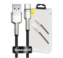 USB cable for USB-C Baseus Cafule, 66W, 0.25m (black)