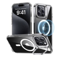 ESR Classic Hybrid (HaloLock) case with stand for iPhone 16 Pro Max (transparent)