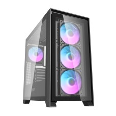 Darkflash DRX90 glass computer case (black)