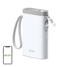 Nelko P21 thermal label printer (white)