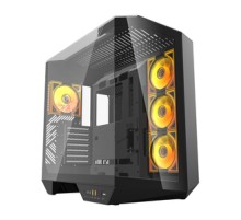 Darkflash DY470 computer case (black) + 4 fans