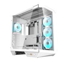 Darkflash DY470 computer case (white) + 4 fans