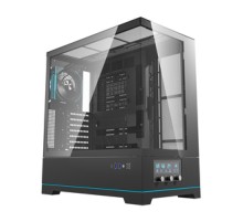 Darkflash DY451 PRO computer case (black) + 1 fan