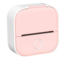 Phomemo T02 portable label printer pink case