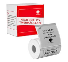 Phomemo sticker labels 40x60mm, 130 pcs. (transparent)