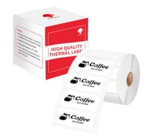 Phomemo sticker labels 15x30mm, 400 pcs. (white)