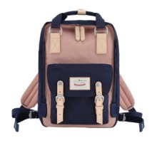 Himawari 188L 14'' laptop backpack (navy blue and pink)