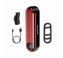 Superfire BTL01 rear bike light, USB, 230mAh