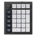 Keychron Q0 Max RGB Wireless Numeric Keyboard, Red Switch (Black) [Q0M-M1].