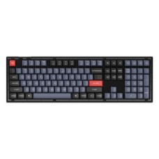 Keychron V6 RGB Brown Switch Wired Mechanical Keyboard (matte black) [V6-C3].