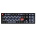 Keychron V6 RGB Brown Switch Wired Mechanical Keyboard (matte black) [V6-C3].