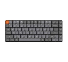 Keychron K3 Max RGB Wireless Mechanical Keyboard, Low Profile, Red Switch (Black) [K3M-H1].