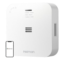 Wireless Alarm CO Heiman HM-720ES-W Interlinked