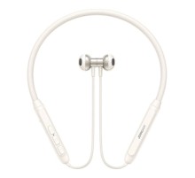 Joyroom JR-D8 wireless neckband headphones (cream white)