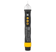 Non-contact voltage tester Deli Tools EDL8011, 12/48-1000V AC (black)