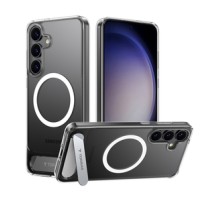 Torras Pstand Series phone case for Samsung S25 (transparent)