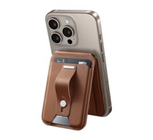 ESR magnetic wallet with stand function (brown)