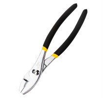 Slip Joint Pliers Deli Tools EDL25510 10'' (black&yellow)
