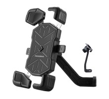 Rockbros HW-117 Bicycle Phone Holder (Black-Gray)
