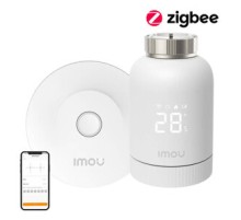 IMOU KIT-TRV1-EU-2 ZigBee thermostatic head kit with 6 adapters and gateway