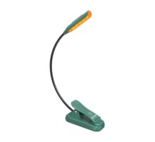 Wireless lamp Glocusent mini GLCSNTBL102G clip-on book light, USB-C Green