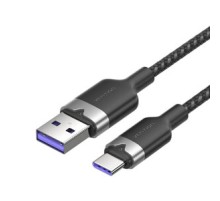 USB 2.0 A to USB-C 6A Vention CTOBH 2M cable (black)