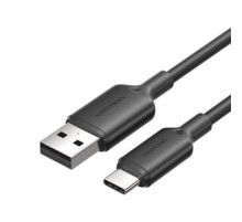 USB 2.0 A to USB-C 3A cable Vention CTQBF 1M (black)
