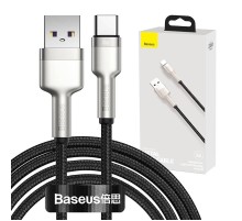 USB cable for USB-C Baseus Cafule, 66W, 2m (black)