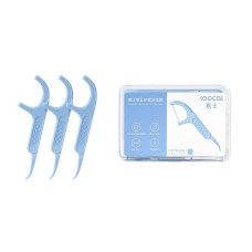 Dental floss stick Soocas D1 50 pcs