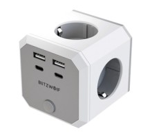 BlitzWolf BW-EC2 8-in-1 Power Cube (4xAC / 2 x USB-A / 2 x USB-C)