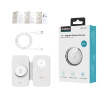 Choetech T616-F 3-in-1 inductive charger (white)