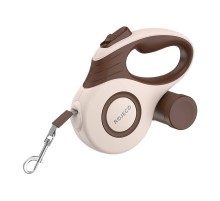Rojeco A12 5M Automatic Retractable Dog Leash (brown)
