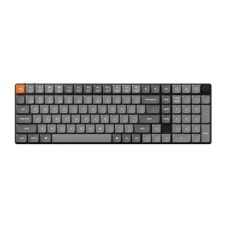 Keychron K17 Max RGB Brown Switch Wireless Low Profile Keyboard (Black) [K17M-H3].