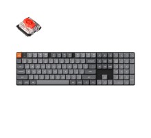 Keychron K5 Max RGB Red Switch Wireless Low Profile Keyboard (Black) [K5M-H1].