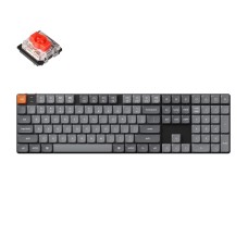 Keychron K5 Max RGB Red Switch Wireless Low Profile Keyboard (Black) [K5M-H1].