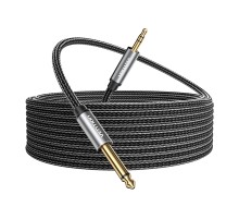 Audio cable mini jack 3.5mm male to jack 6.35mm male Vention BCYHH 2m