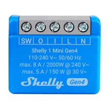 Shelly 1 Mini Gen4 Controller Zigbee/Matter