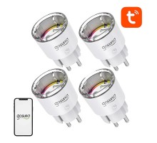 Gosund EP2 WiFi smart socket, 4 pieces (four-pack) 10A Tuya