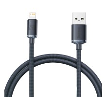 Baseus Crystal Shine cable USB to Lightning, 2.4A, 1.2m (black)
