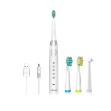 Sonic toothbrush with head set FairyWill 508 (White)