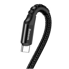 Baseus Spring-loaded USB-C cable 1m 2A (Black) Baseus Spring-loaded USB-C cable 1m 2A (Black)