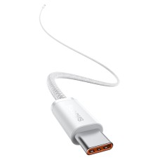 Cable USB-C to USB-C Baseus, 100W, 1m (white) Cable USB-C to USB-C Baseus, 100W, 1m (white)