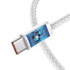 Cable USB-C to USB-C Baseus, 100W, 1m (white) Cable USB-C to USB-C Baseus, 100W, 1m (white)