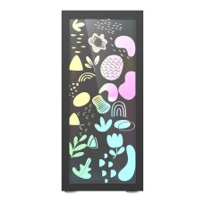 Darkflash DK210 Graffiti computer case (black) Darkflash DK210 Graffiti computer case (black)